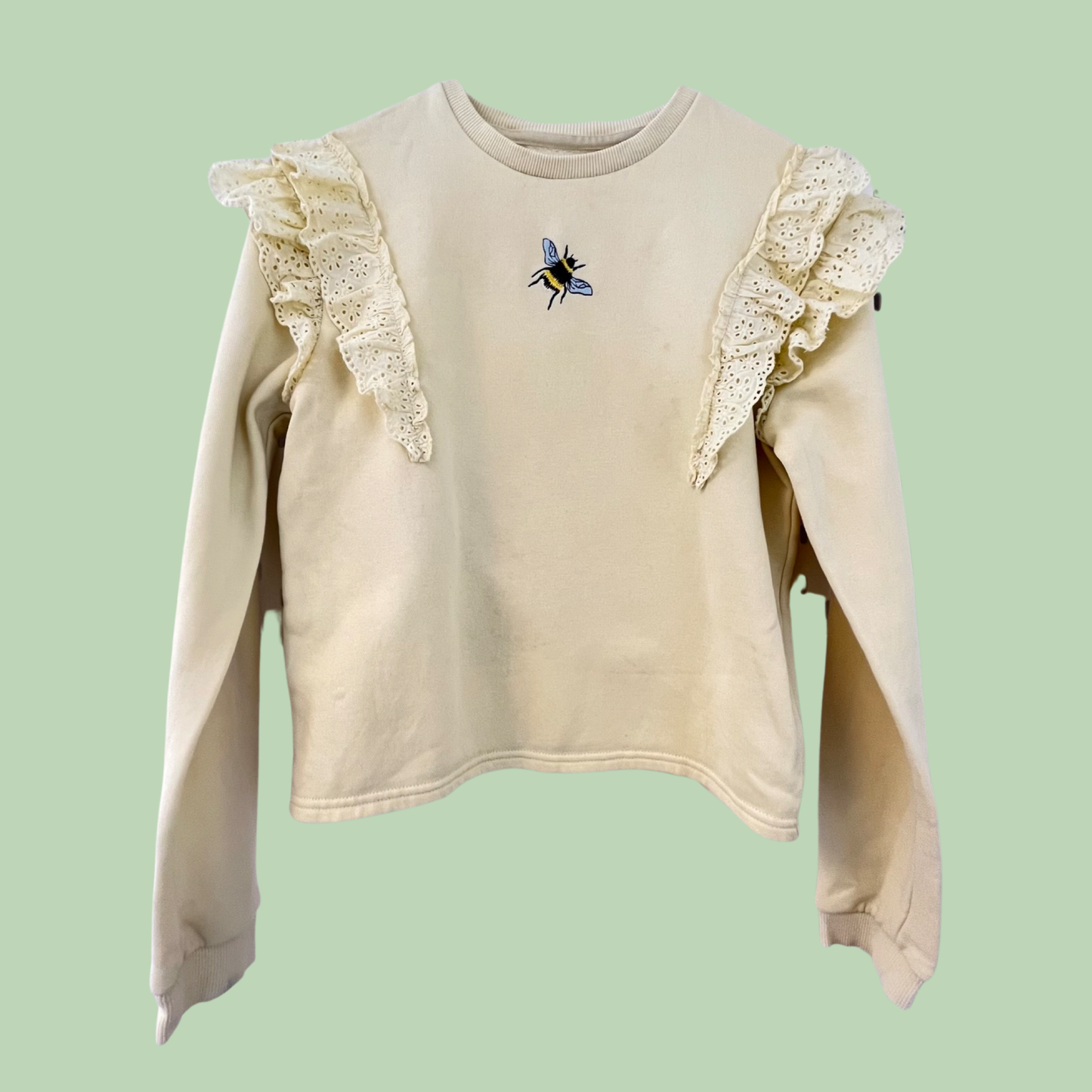 Broderte bruktfunn: Genser