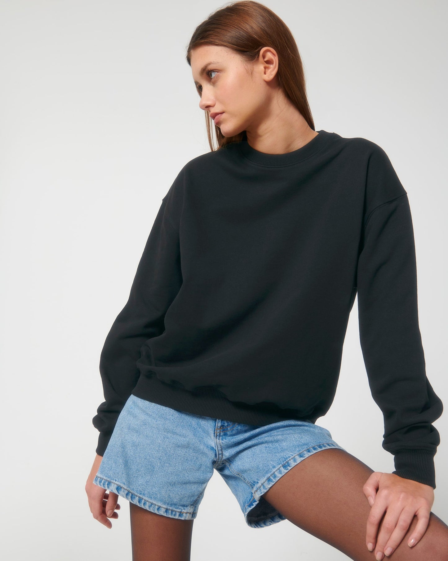 Brodert genser oversized