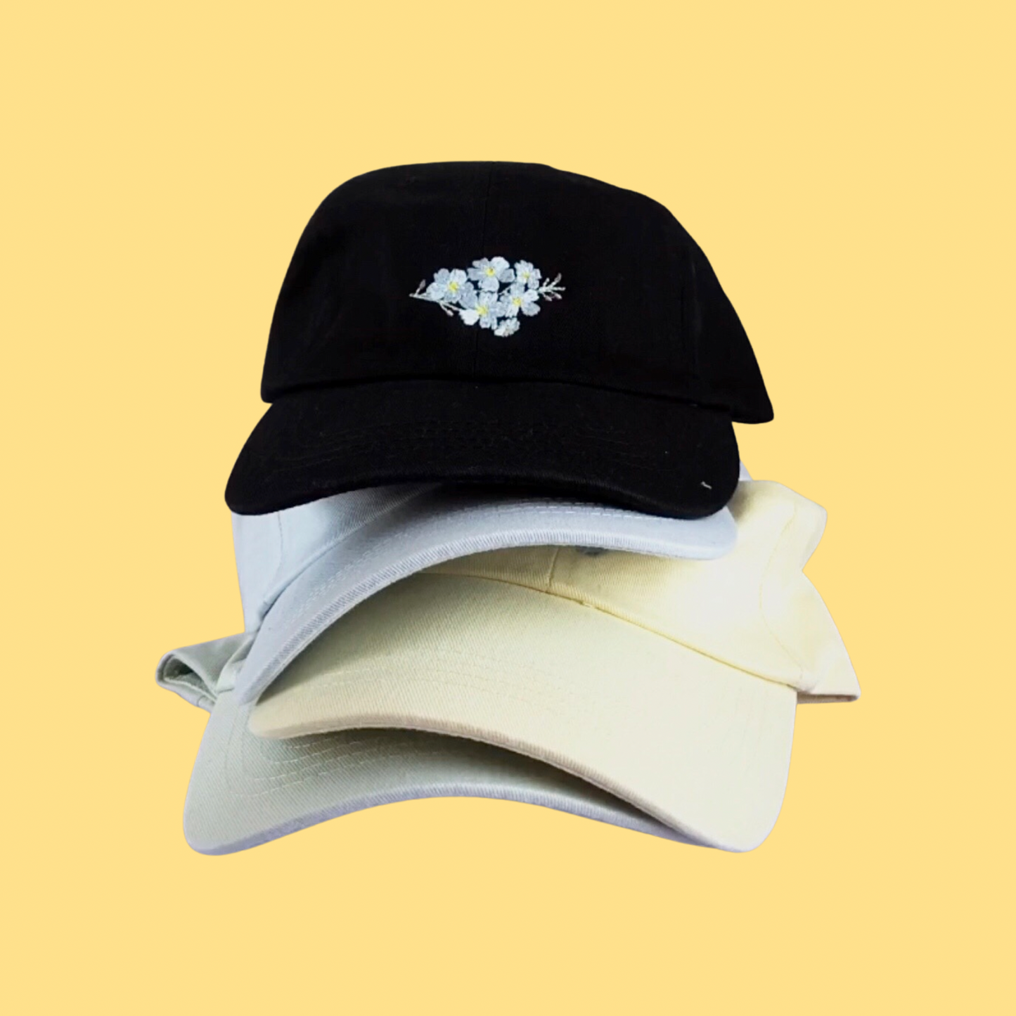 Caps - valgfritt broderi