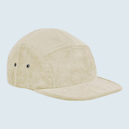 Kordfløyel Caps - valgfritt broderi