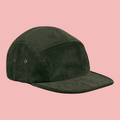 Kordfløyel Caps - valgfritt broderi